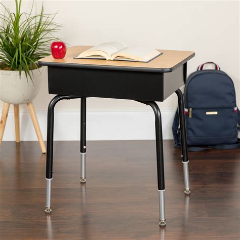 Flash Furniture Goddard Student Desks with Open 